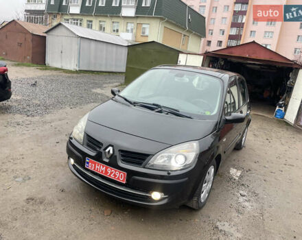Черный Рено Сценик, объемом двигателя 1.6 л и пробегом 212 тыс. км за 5450 $, фото 1 на Automoto.ua