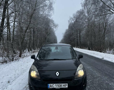 Черный Рено Сценик, объемом двигателя 1.4 л и пробегом 252 тыс. км за 6000 $, фото 1 на Automoto.ua