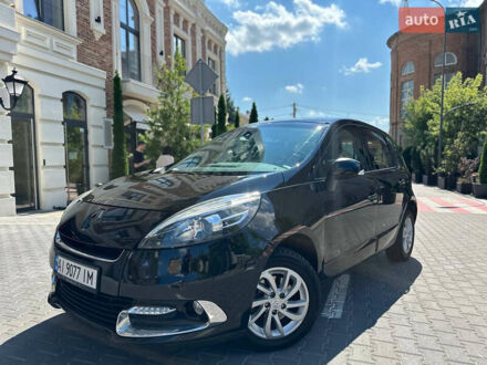 Черный Рено Сценик, объемом двигателя 1.46 л и пробегом 221 тыс. км за 7850 $, фото 1 на Automoto.ua