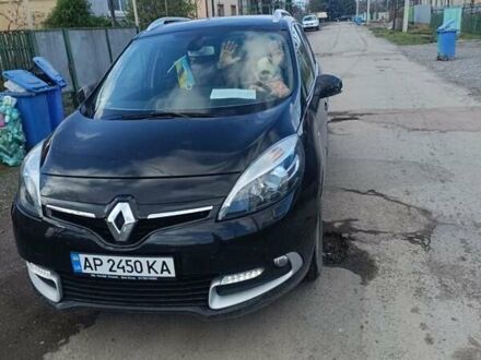 Черный Рено Сценик, объемом двигателя 1.46 л и пробегом 217 тыс. км за 9300 $, фото 1 на Automoto.ua