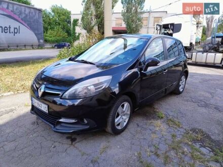 Черный Рено Сценик, объемом двигателя 1.46 л и пробегом 172 тыс. км за 9800 $, фото 1 на Automoto.ua