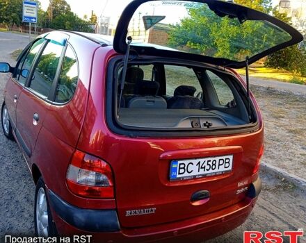 Красный Рено Сценик, объемом двигателя 1.6 л и пробегом 94 тыс. км за 4000 $, фото 7 на Automoto.ua