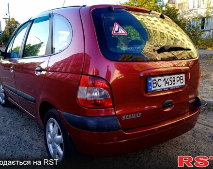 Красный Рено Сценик, объемом двигателя 1.6 л и пробегом 94 тыс. км за 4000 $, фото 2 на Automoto.ua