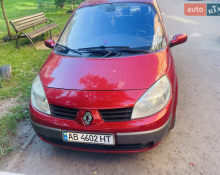 Красный Рено Сценик, объемом двигателя 1.6 л и пробегом 231 тыс. км за 3700 $, фото 1 на Automoto.ua