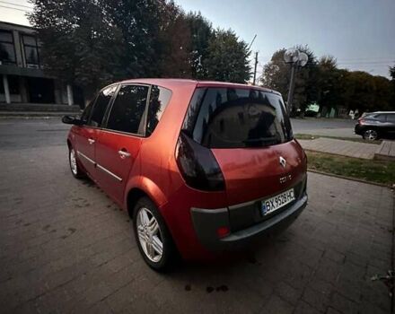 Красный Рено Сценик, объемом двигателя 1.6 л и пробегом 250 тыс. км за 3650 $, фото 4 на Automoto.ua