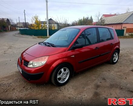 Красный Рено Сценик, объемом двигателя 1.6 л и пробегом 224 тыс. км за 3850 $, фото 3 на Automoto.ua