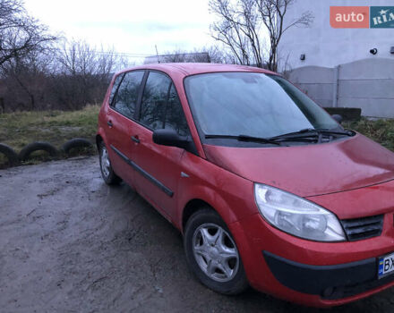 Красный Рено Сценик, объемом двигателя 1.6 л и пробегом 259 тыс. км за 3600 $, фото 1 на Automoto.ua
