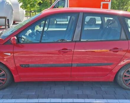 Красный Рено Сценик, объемом двигателя 1.6 л и пробегом 129 тыс. км за 4300 $, фото 2 на Automoto.ua