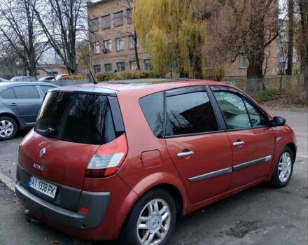 Красный Рено Сценик, объемом двигателя 1.6 л и пробегом 259 тыс. км за 4200 $, фото 4 на Automoto.ua