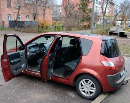 Красный Рено Сценик, объемом двигателя 1.6 л и пробегом 259 тыс. км за 4200 $, фото 8 на Automoto.ua