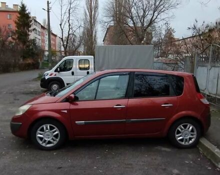 Красный Рено Сценик, объемом двигателя 1.6 л и пробегом 259 тыс. км за 4200 $, фото 6 на Automoto.ua