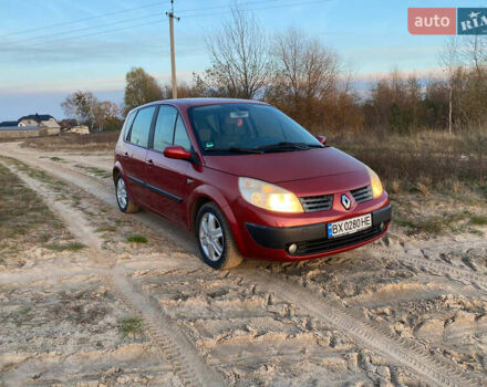 Красный Рено Сценик, объемом двигателя 1.6 л и пробегом 260 тыс. км за 3500 $, фото 13 на Automoto.ua