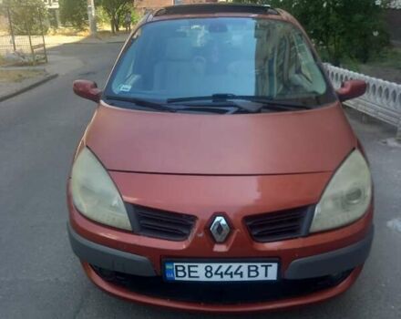 Красный Рено Сценик, объемом двигателя 1.9 л и пробегом 220 тыс. км за 4555 $, фото 4 на Automoto.ua