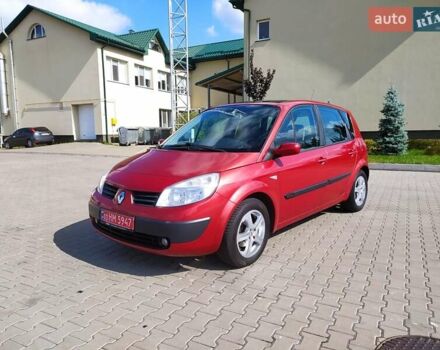 Красный Рено Сценик, объемом двигателя 1.6 л и пробегом 239 тыс. км за 5500 $, фото 7 на Automoto.ua