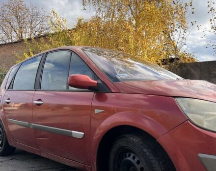 Рено Сценик 2004 в Полтаве на Automoto.ua Красный Рено Сценик, объемом двигателя 1.9 л и пробегом 270 тыс. км за 1350 $, фото 1 на Automoto.ua