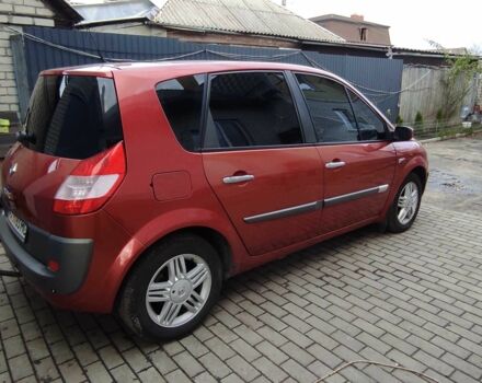 Красный Рено Сценик, объемом двигателя 1.6 л и пробегом 228 тыс. км за 4500 $, фото 3 на Automoto.ua
