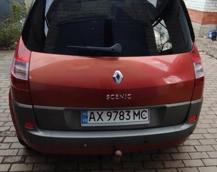 Красный Рено Сценик, объемом двигателя 1.6 л и пробегом 228 тыс. км за 4500 $, фото 2 на Automoto.ua