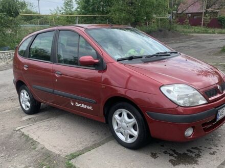 Рено Сценик 2002 в Першотравенске на Automoto.ua Красный Рено Сценик, объемом двигателя 1.9 л и пробегом 242 тыс. км за 3500 $, фото 1 на Automoto.ua