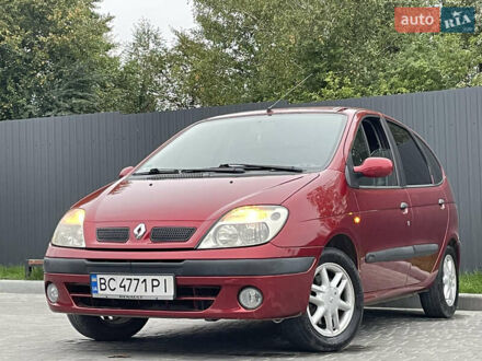 Красный Рено Сценик, объемом двигателя 1.6 л и пробегом 200 тыс. км за 3750 $, фото 1 на Automoto.ua