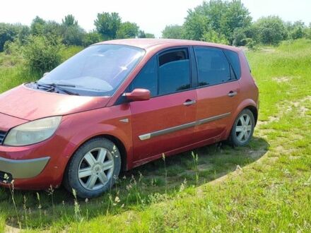 Рено Сценик 2003 в Славуте на Automoto.ua Красный Рено Сценик, объемом двигателя 1.5 л и пробегом 130 тыс. км за 3200 $, фото 1 на Automoto.ua