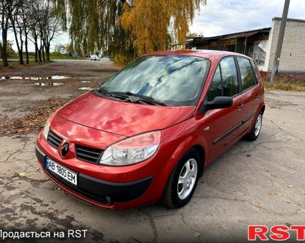 Рено Сценик 2003 в Жмеренке на Automoto.ua Красный Рено Сценик, объемом двигателя 1.6 л и пробегом 200 тыс. км за 3500 $, фото 1 на Automoto.ua