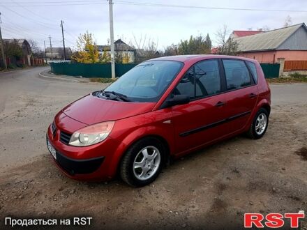 Красный Рено Сценик, объемом двигателя 1.6 л и пробегом 224 тыс. км за 3850 $, фото 1 на Automoto.ua