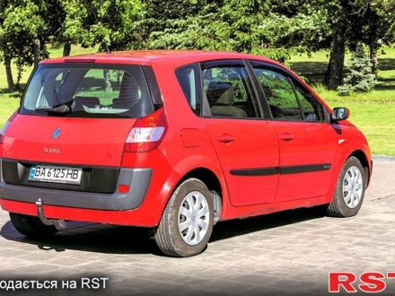 Рено Сценик 2004 в Светловдске на Automoto.ua Красный Рено Сценик, объемом двигателя 1.4 л и пробегом 242 тыс. км за 3500 $, фото 1 на Automoto.ua