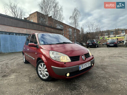 Рено Сценик 2004 в Нежине на Automoto.ua Красный Рено Сценик, объемом двигателя 1.87 л и пробегом 291 тыс. км за 4750 $, фото 1 на Automoto.ua