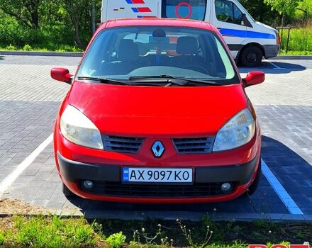 Красный Рено Сценик, объемом двигателя 1.6 л и пробегом 130 тыс. км за 3700 $, фото 1 на Automoto.ua