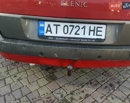 Красный Рено Сценик, объемом двигателя 2 л и пробегом 200 тыс. км за 4800 $, фото 1 на Automoto.ua