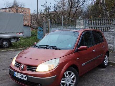 Красный Рено Сценик, объемом двигателя 1.6 л и пробегом 259 тыс. км за 4200 $, фото 1 на Automoto.ua