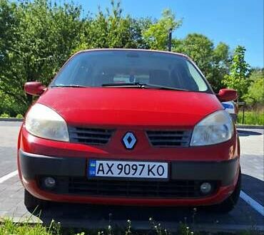 Красный Рено Сценик, объемом двигателя 1.6 л и пробегом 129 тыс. км за 4300 $, фото 1 на Automoto.ua