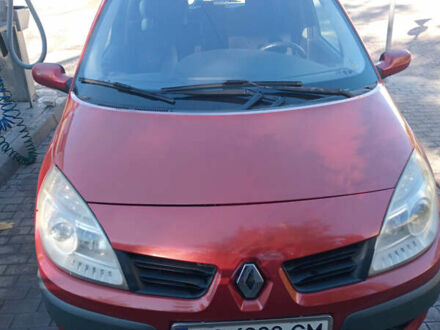 Красный Рено Сценик, объемом двигателя 1.6 л и пробегом 300 тыс. км за 4800 $, фото 1 на Automoto.ua