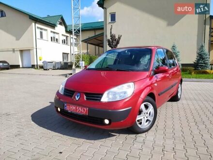 Красный Рено Сценик, объемом двигателя 1.6 л и пробегом 239 тыс. км за 5300 $, фото 1 на Automoto.ua