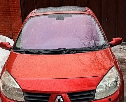 Красный Рено Сценик, объемом двигателя 1.6 л и пробегом 24300 тыс. км за 4500 $, фото 1 на Automoto.ua