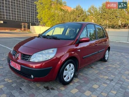 Рено Сценик 2006 в Луцке на Automoto.ua Красный Рено Сценик, объемом двигателя 1.6 л и пробегом 222 тыс. км за 4999 $, фото 1 на Automoto.ua