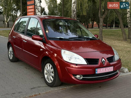 Рено Сценик 2008 в Лубнах на Automoto.ua Красный Рено Сценик, объемом двигателя 1.6 л и пробегом 308 тыс. км за 4999 $, фото 1 на Automoto.ua