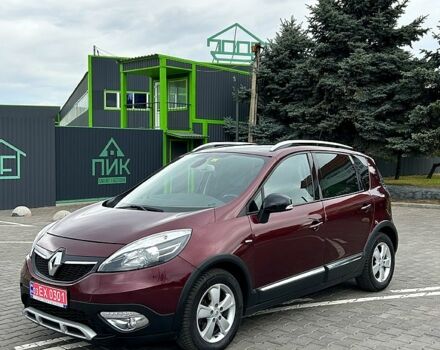 Красный Рено Сценик, объемом двигателя 1.6 л и пробегом 203 тыс. км за 8700 $, фото 1 на Automoto.ua