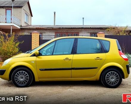 Желтый Рено Сценик, объемом двигателя 1.6 л и пробегом 227 тыс. км за 4000 $, фото 7 на Automoto.ua
