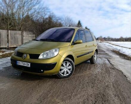 Желтый Рено Сценик, объемом двигателя 1.6 л и пробегом 300 тыс. км за 3000 $, фото 1 на Automoto.ua