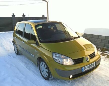 Жовтий Рено Сценік, об'ємом двигуна 1.6 л та пробігом 285 тис. км за 3650 $, фото 1 на Automoto.ua
