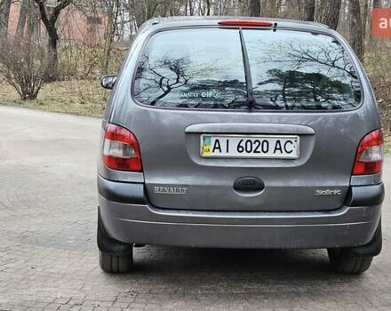 Серый Рено Сценик, объемом двигателя 1.6 л и пробегом 200 тыс. км за 3490 $, фото 8 на Automoto.ua