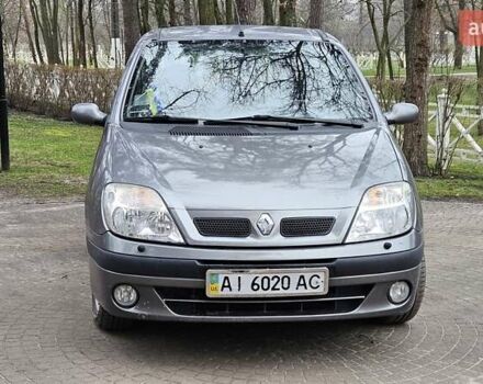 Серый Рено Сценик, объемом двигателя 1.6 л и пробегом 200 тыс. км за 3490 $, фото 2 на Automoto.ua