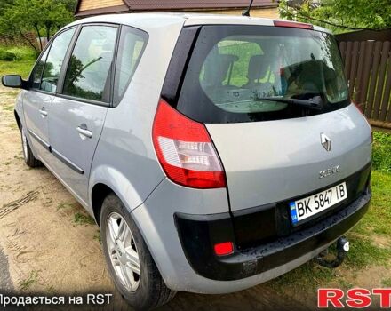 Серый Рено Сценик, объемом двигателя 1.6 л и пробегом 205 тыс. км за 4350 $, фото 2 на Automoto.ua