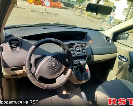 Серый Рено Сценик, объемом двигателя 1.6 л и пробегом 320 тыс. км за 3500 $, фото 4 на Automoto.ua