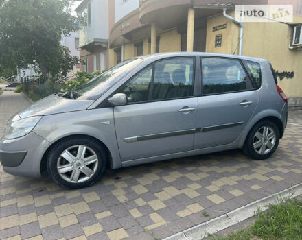 Серый Рено Сценик, объемом двигателя 1.6 л и пробегом 264 тыс. км за 3650 $, фото 11 на Automoto.ua