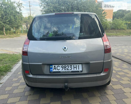 Серый Рено Сценик, объемом двигателя 1.6 л и пробегом 264 тыс. км за 3650 $, фото 8 на Automoto.ua