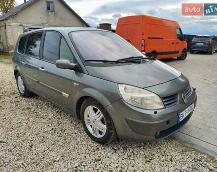 Серый Рено Сценик, объемом двигателя 1.6 л и пробегом 217 тыс. км за 4400 $, фото 3 на Automoto.ua