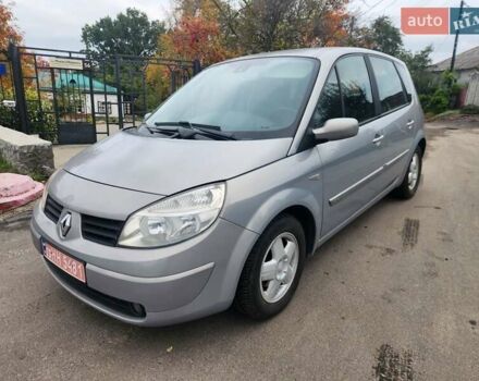 Серый Рено Сценик, объемом двигателя 1.6 л и пробегом 190 тыс. км за 4800 $, фото 2 на Automoto.ua
