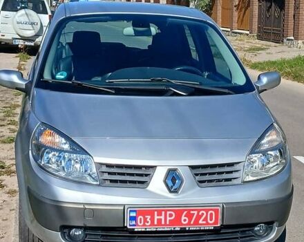 Серый Рено Сценик, объемом двигателя 1.6 л и пробегом 192 тыс. км за 5400 $, фото 1 на Automoto.ua